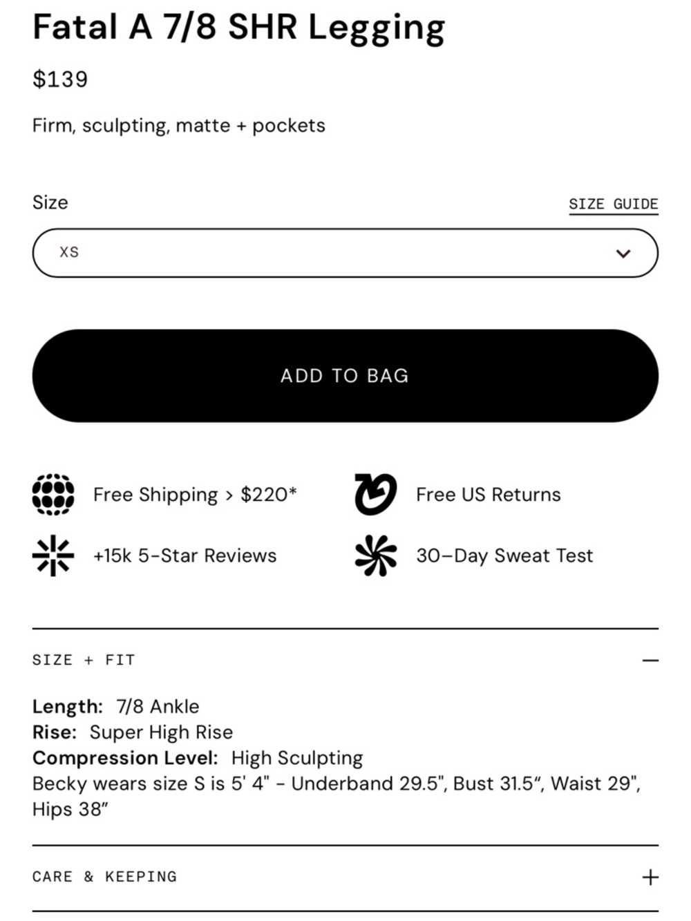 ✨LNDR Leggings ✨ - Picture 8 of 8